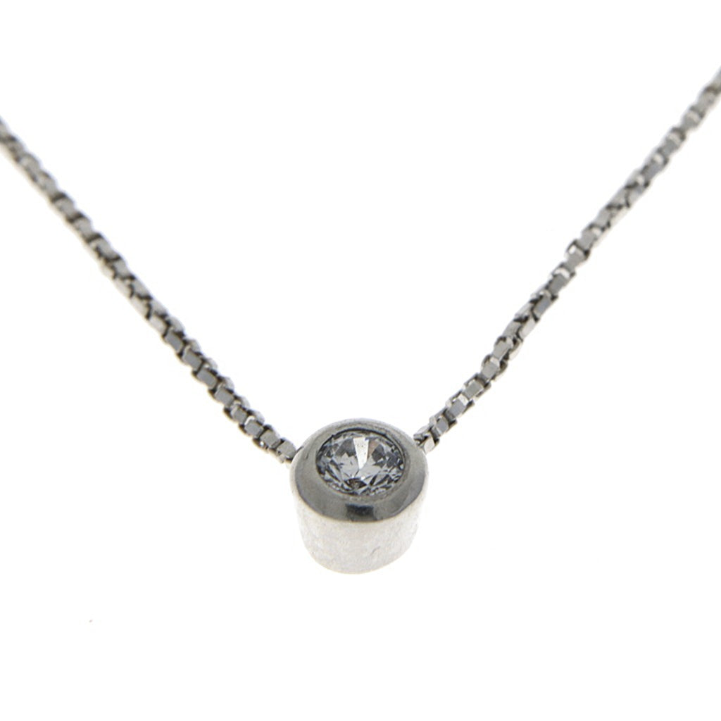 Collana Punto Luce da 0,02 ct