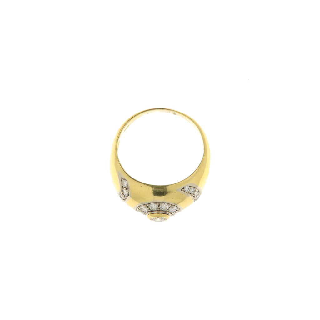Anello Fascia Diamanti da 0,25 / 0,05 / 0,02 CT (Articolo Non in Saldo)