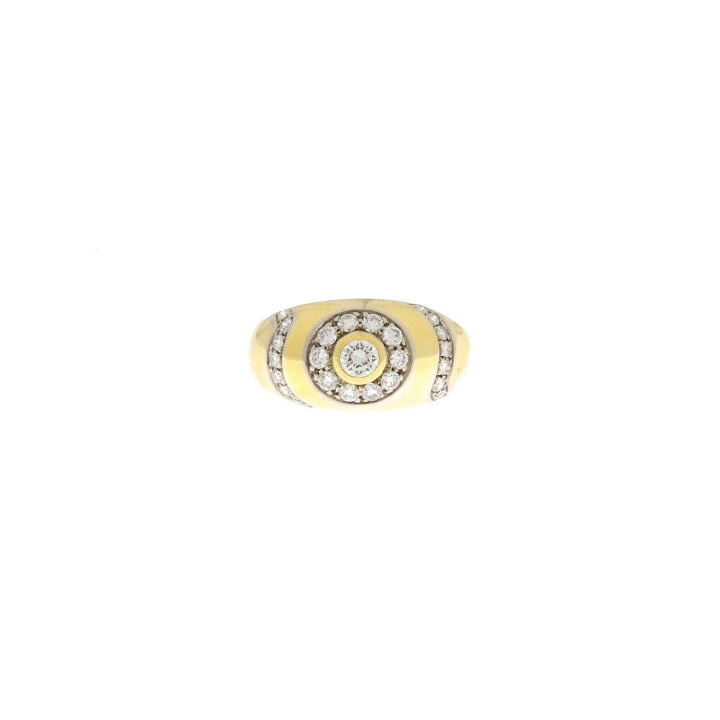 Anello Fascia Diamanti da 0,25 / 0,05 / 0,02 CT (Articolo Non in Saldo)