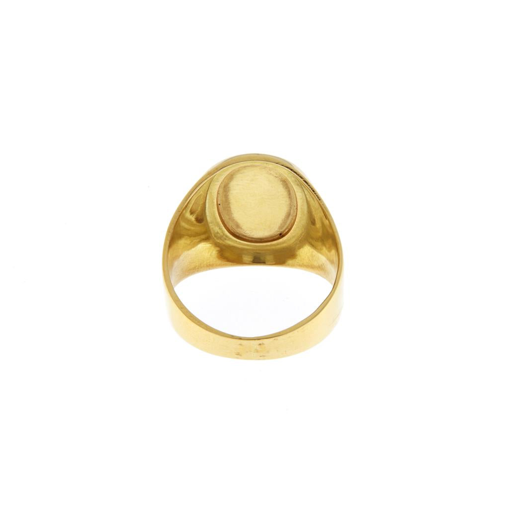 Anello Sigillo Ovale Treori