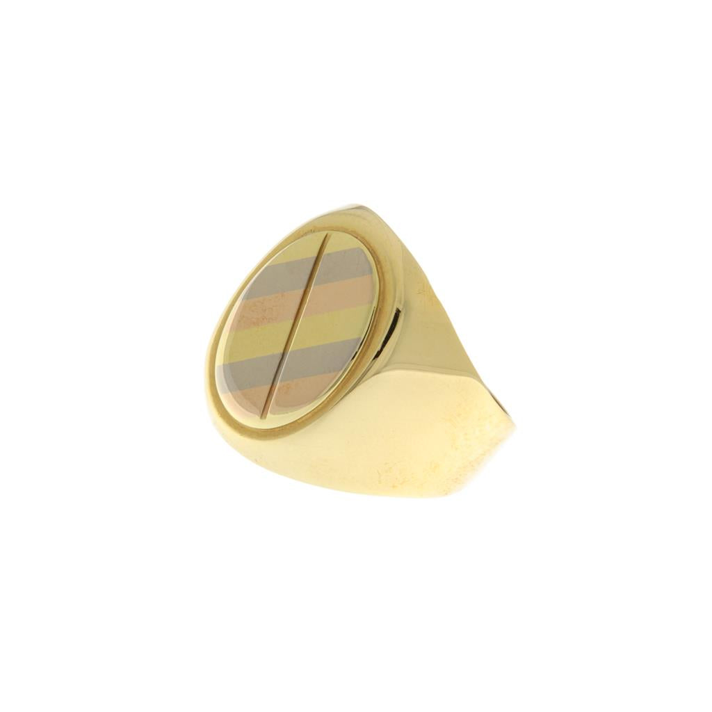 Anello Sigillo Ovale Treori