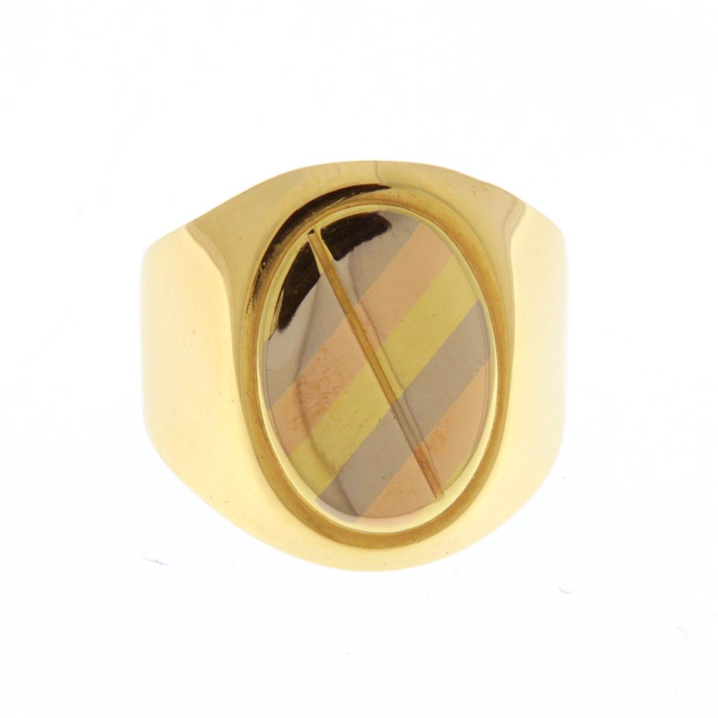 Anello Sigillo Ovale Treori