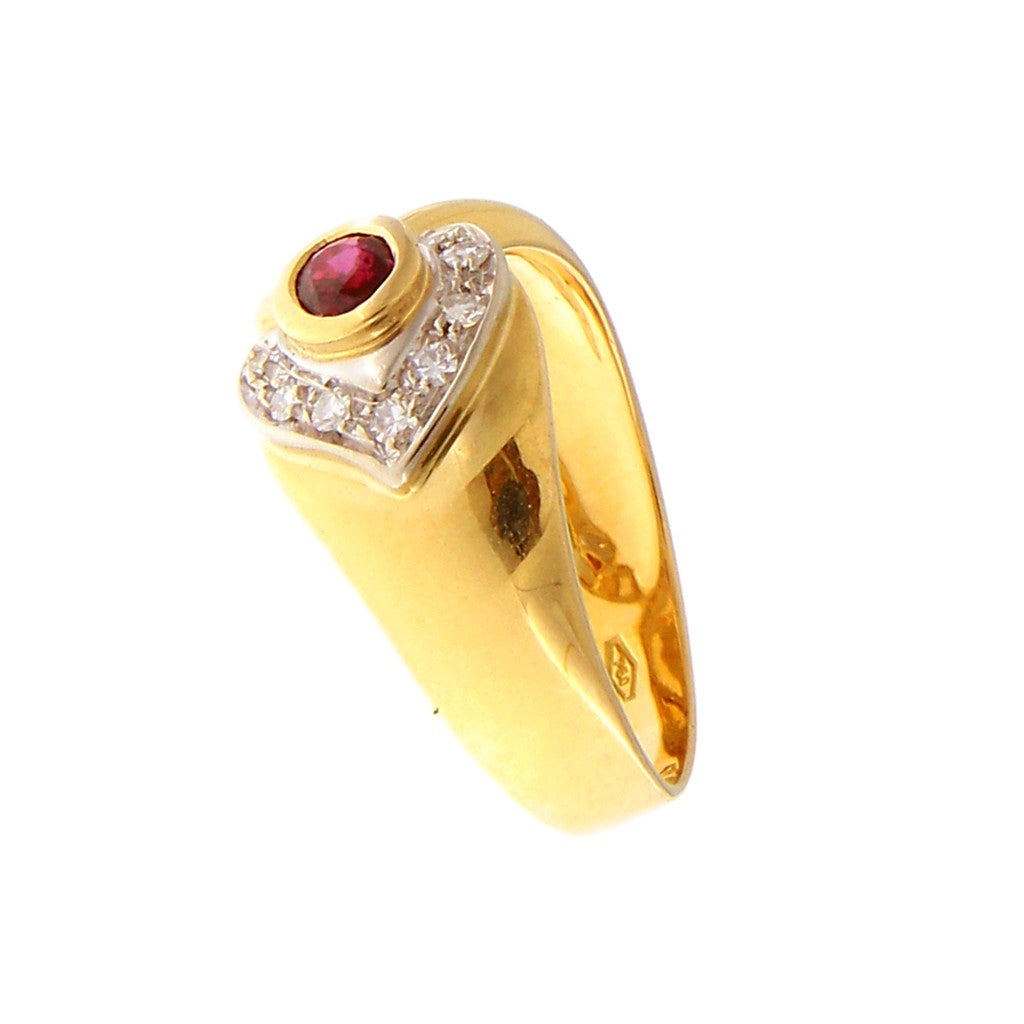 Anello Fascia Onde e Pietre