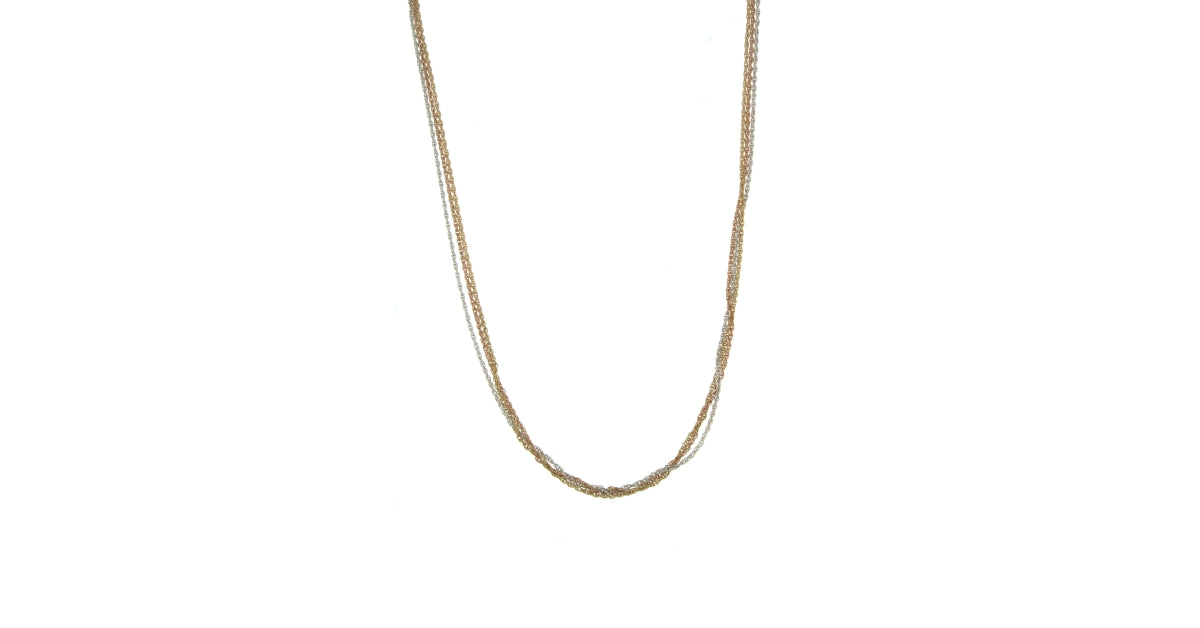 Collana a 3 fili