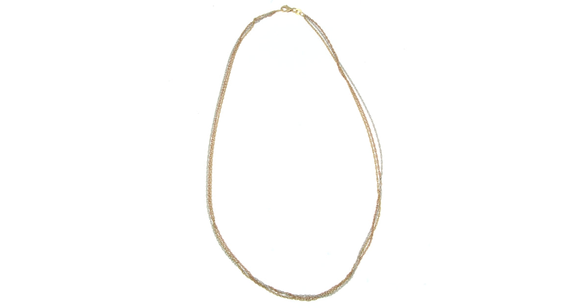 Collana a 3 fili