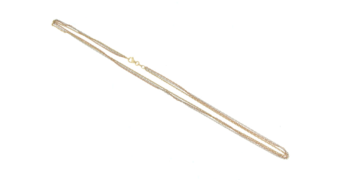 Collana a 3 fili