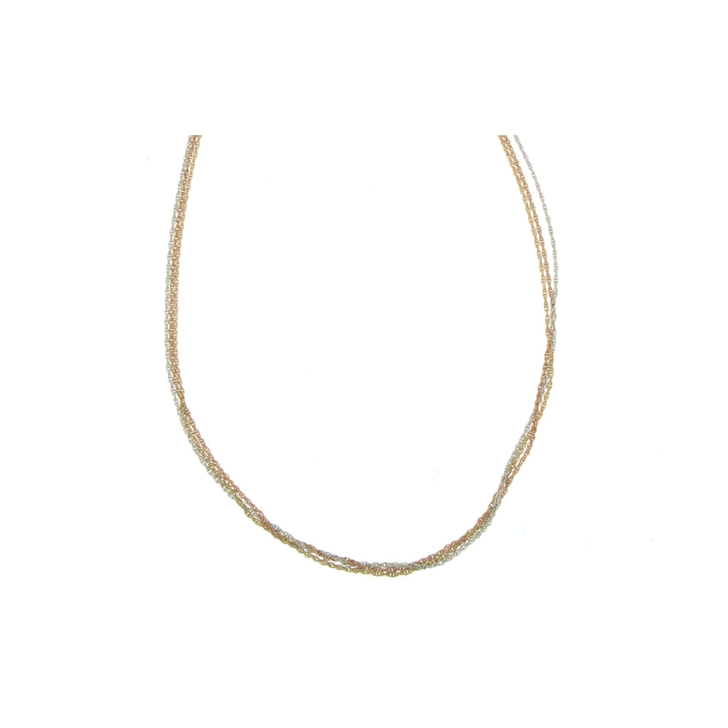 Collana a 3 fili