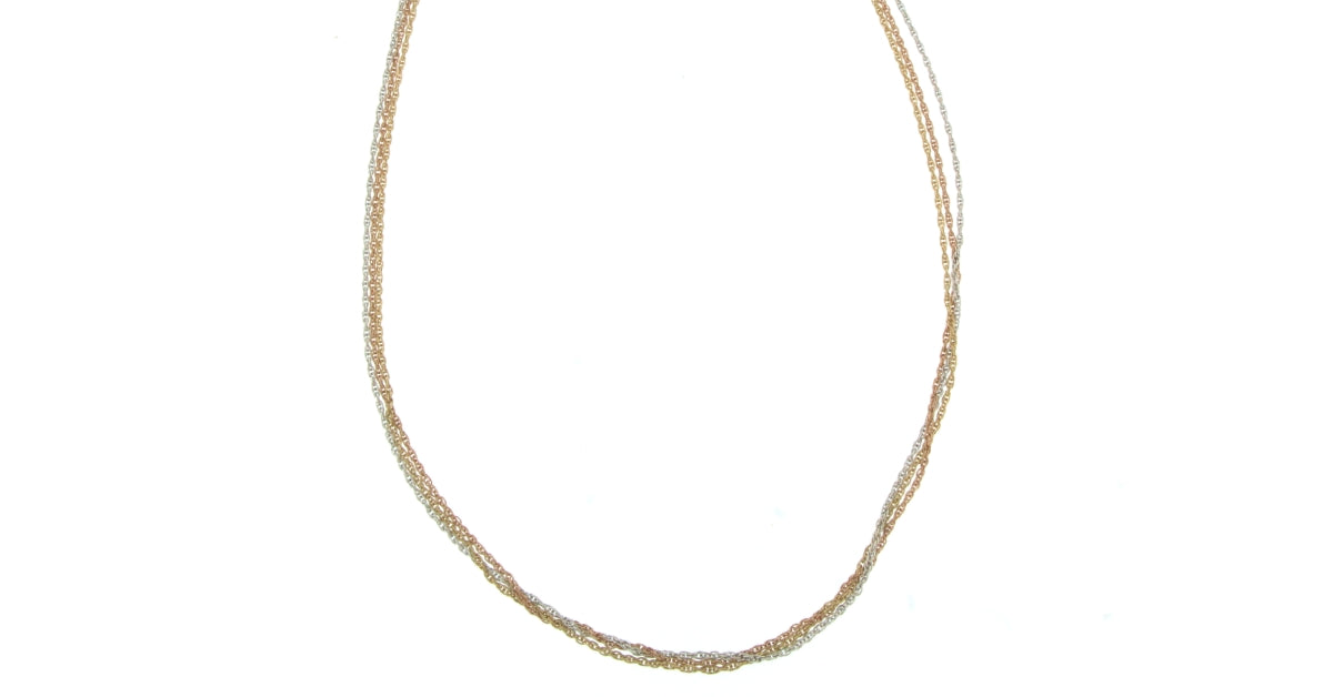 Collana a 3 fili