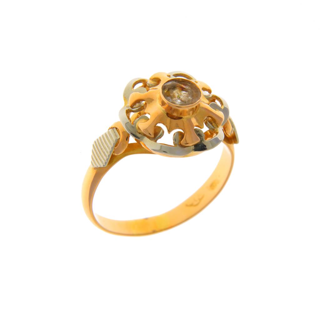 Anello Solitario vintage