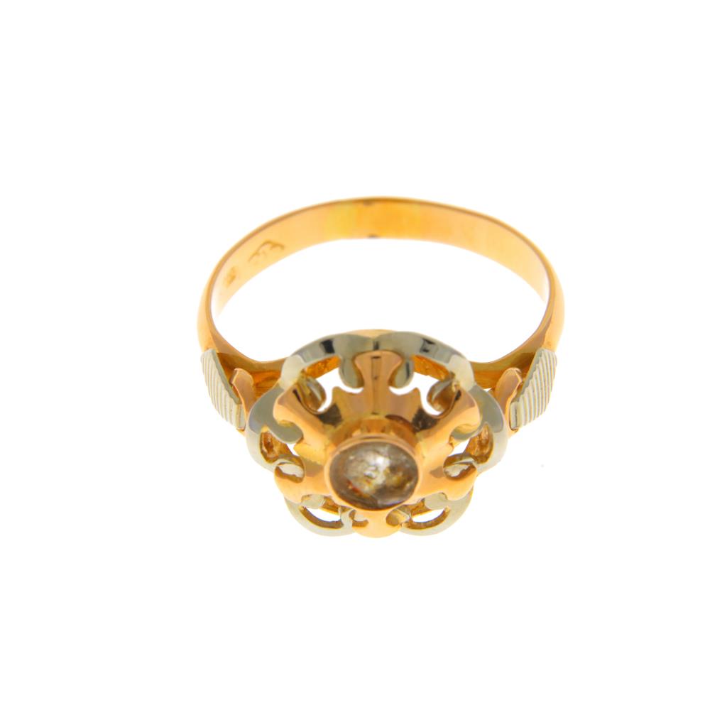 Anello Solitario vintage