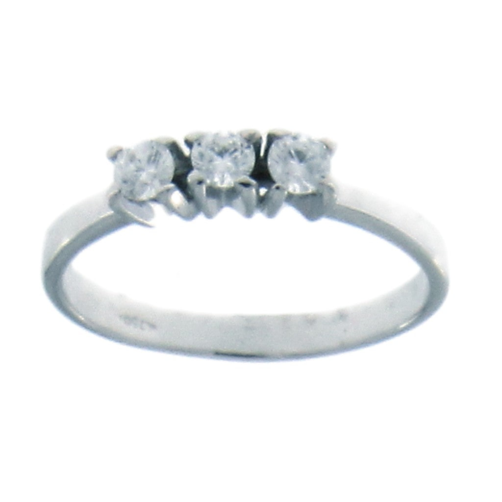 Anello Trilogy Zirconi