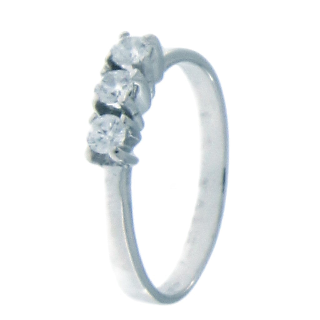 Anello Trilogy Zirconi