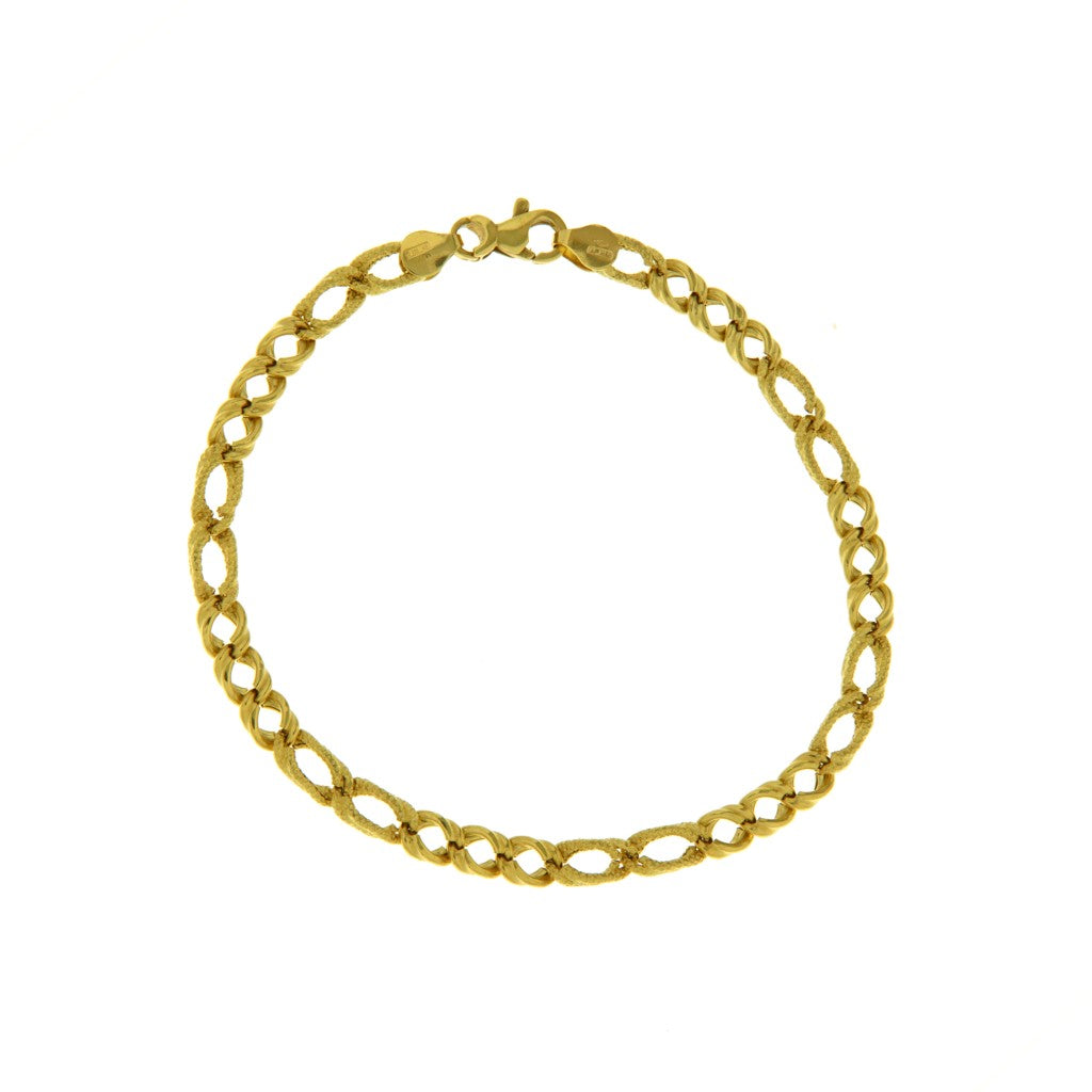Bracciale Grumetta Alternata 3+1