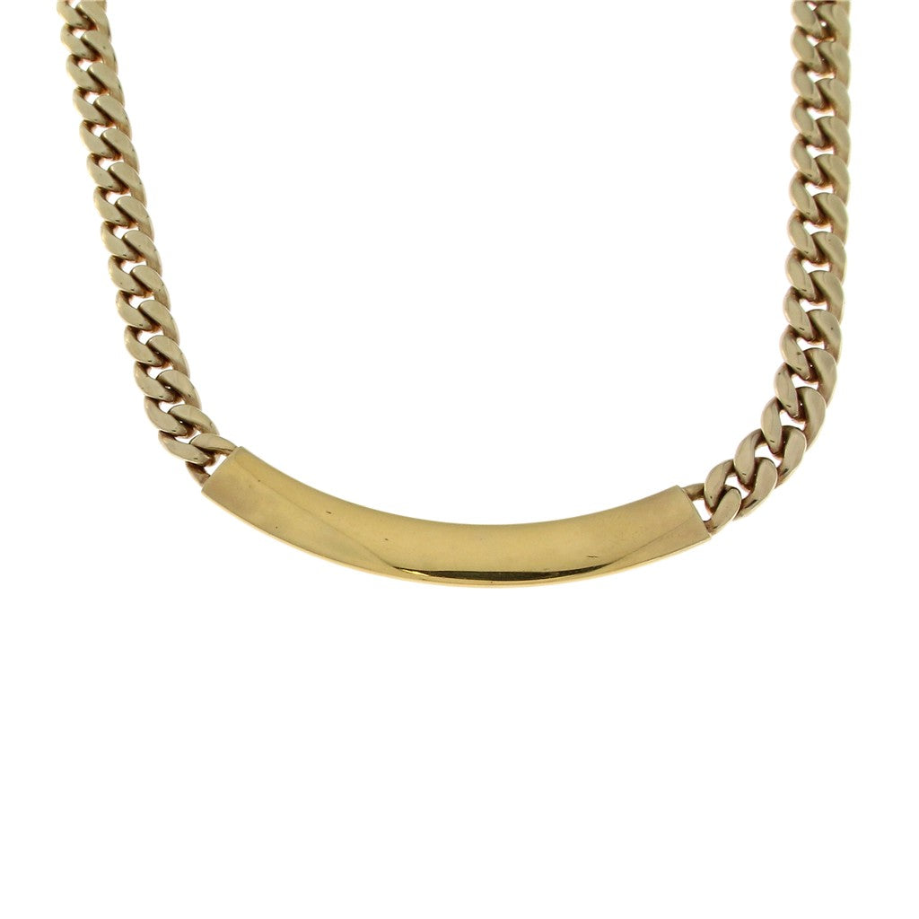 Collana in Argento: Grumetta Collier Girocollo Dorato