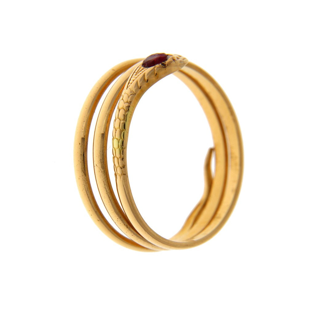 Anello Serpentina a 2 giri