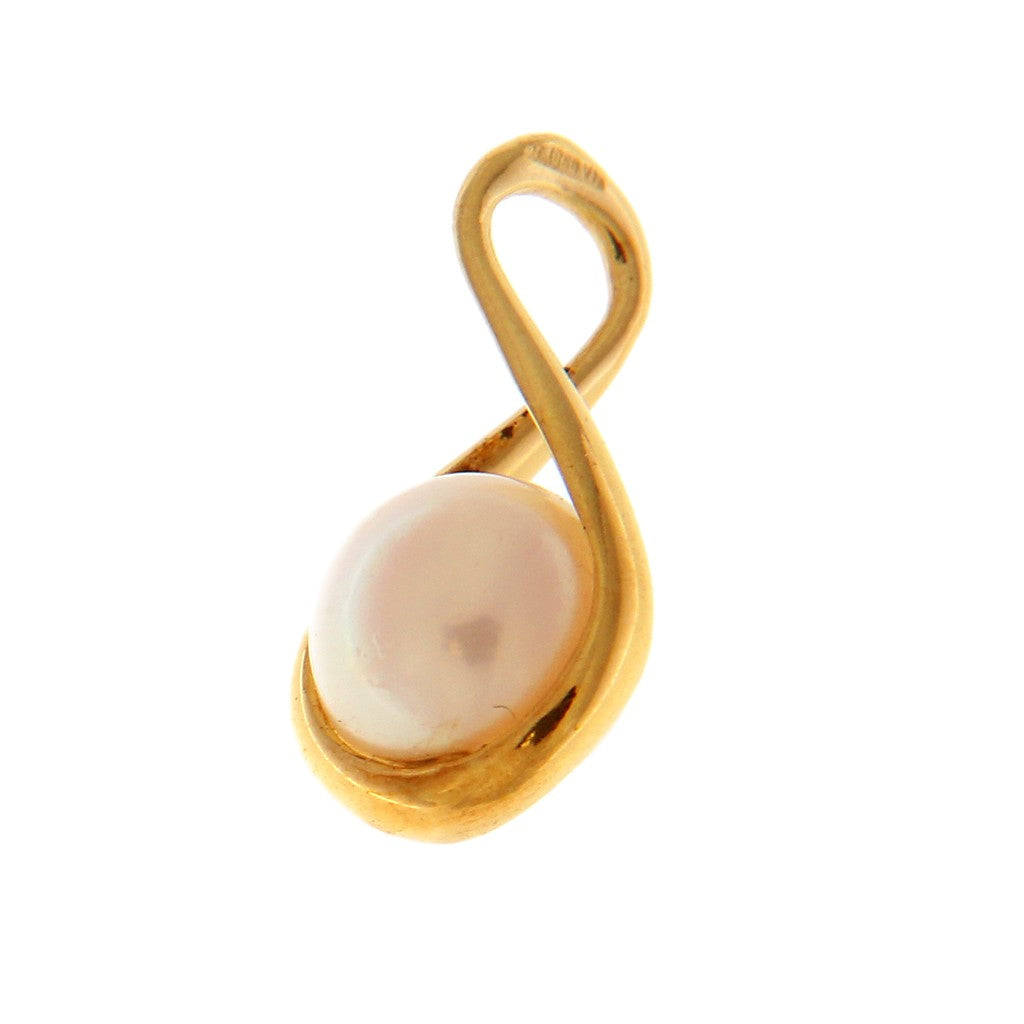 Ciondolo Onda con Perla