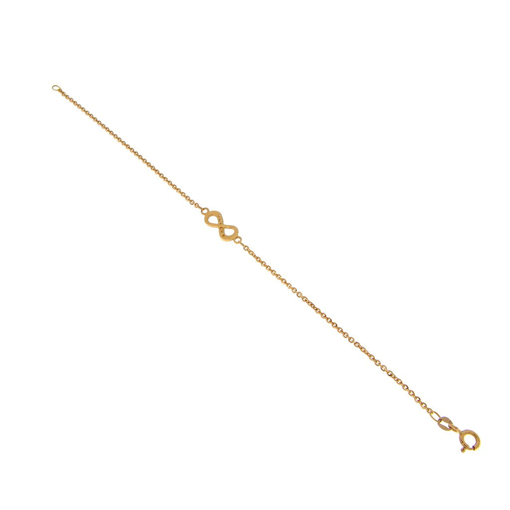 Bracciale Rolò con Infinito