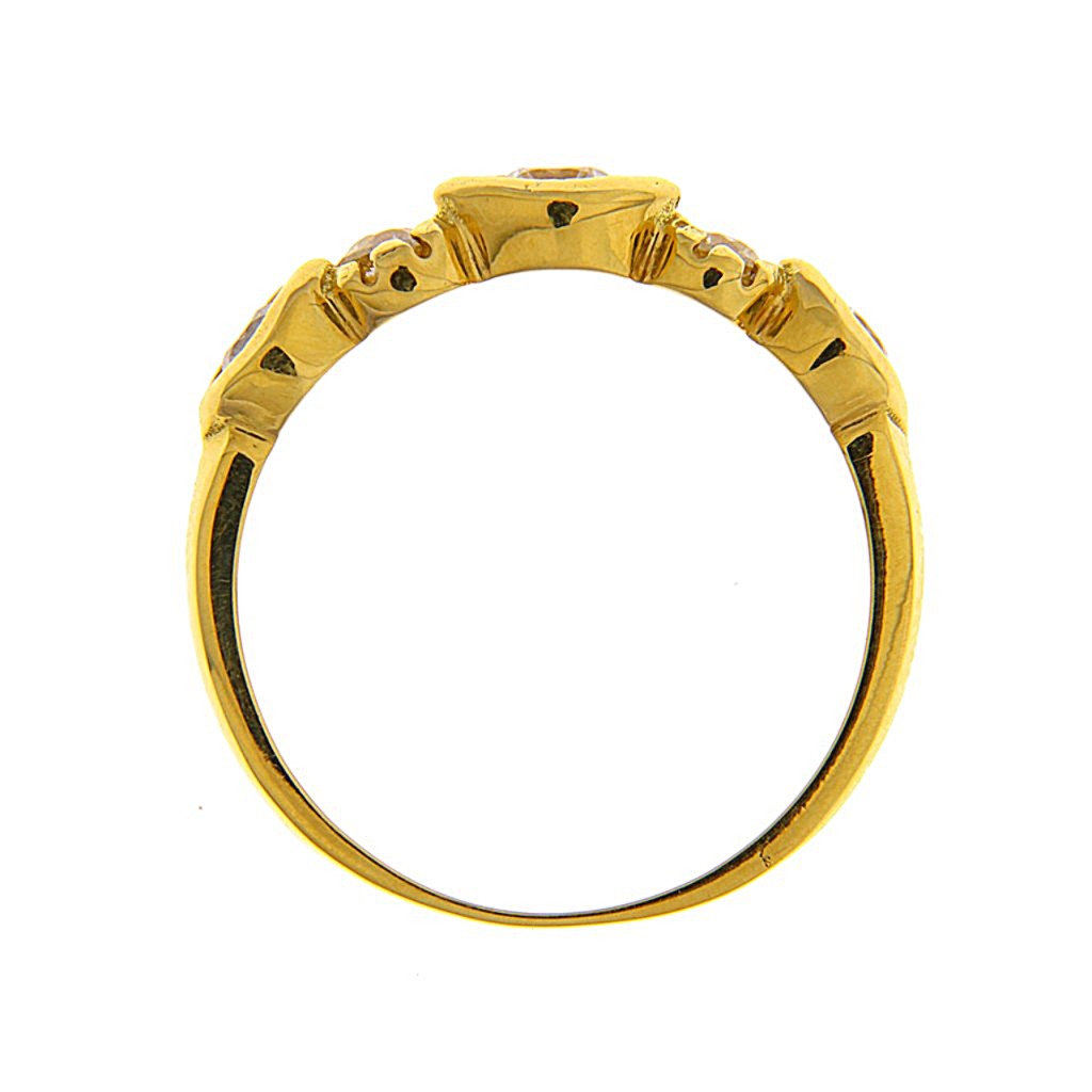 Anello Riviera Zirconi