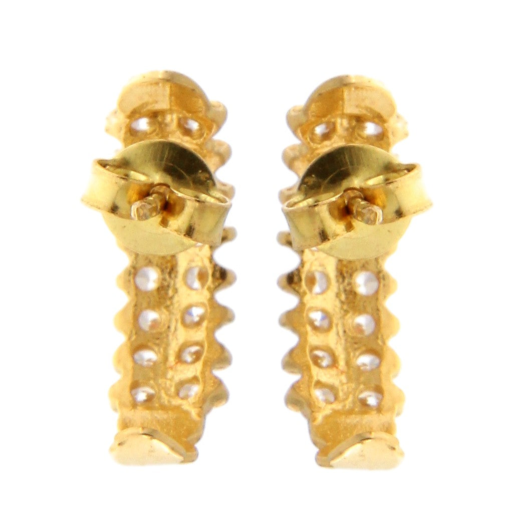 Orecchini Copri Lobo con Zirconi