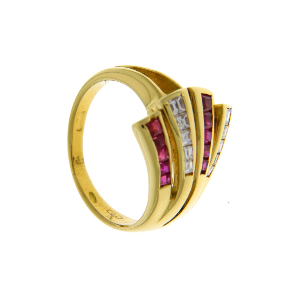 Anello Riviera a Ventaglio