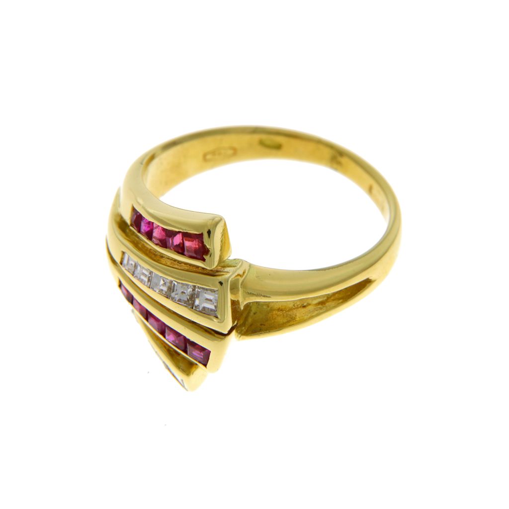 Anello Riviera a Ventaglio