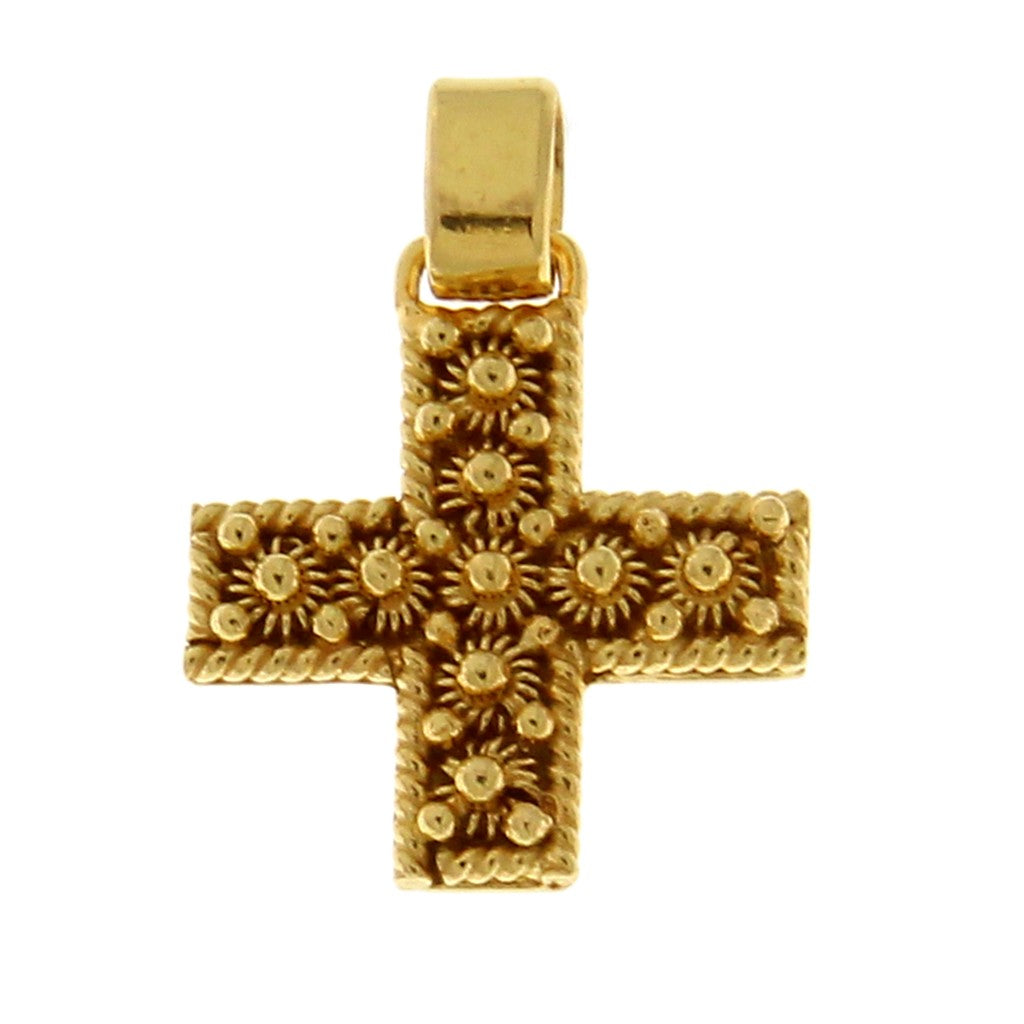 Ciondolo Croce in Filigrana Sarda