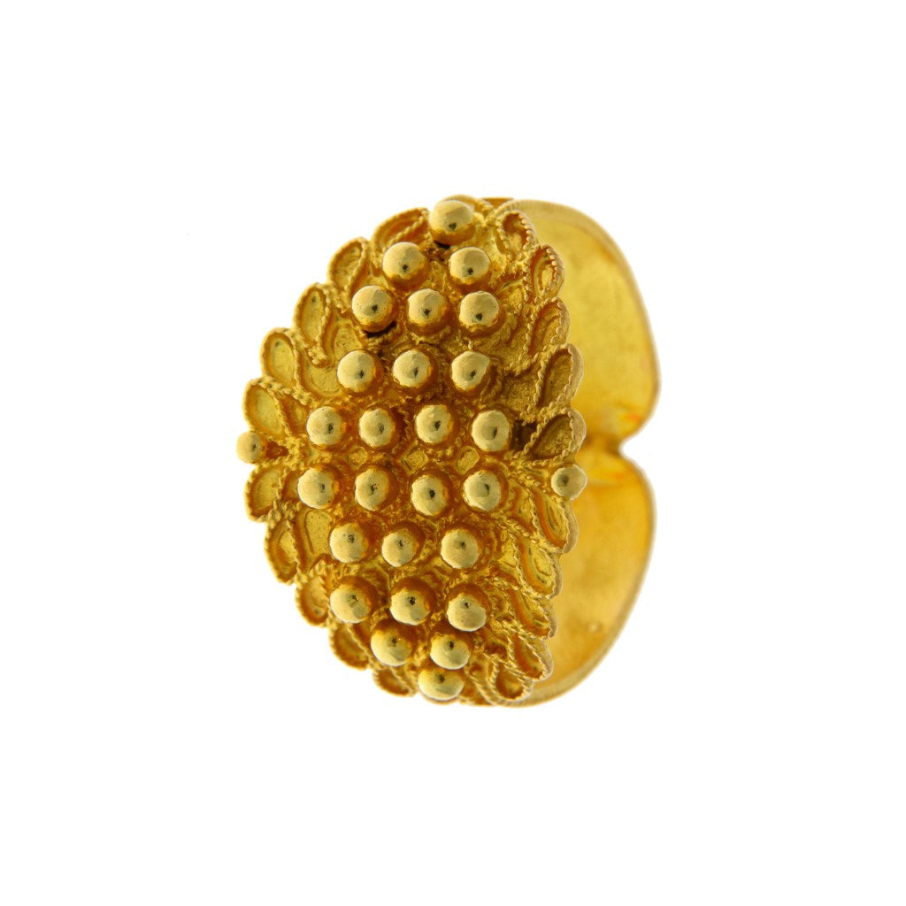 Anello Fede Sarda Campidanese a 3 File