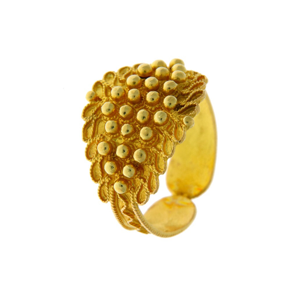 Anello Fede Sarda Campidanese a 3 File