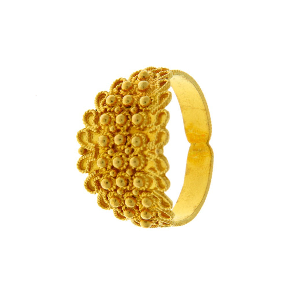 Anello Fede Sarda Campidanese a 3 File