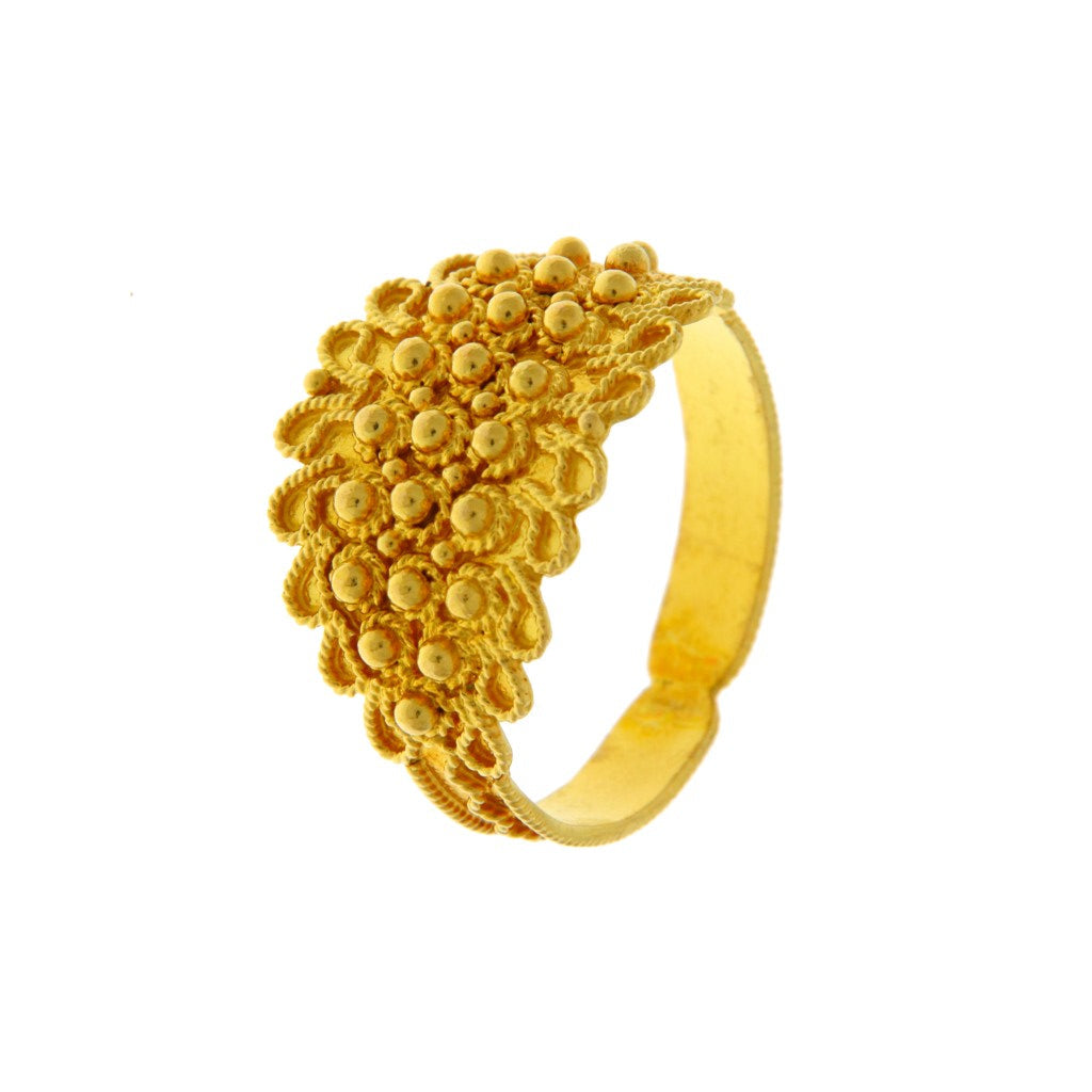 Anello Fede Sarda Campidanese a 3 File