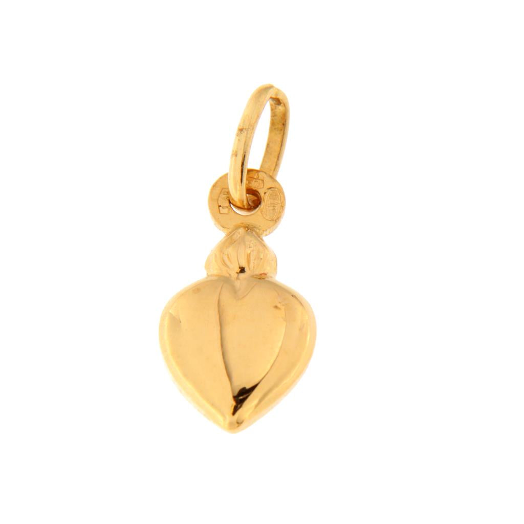 Ciondolo Cuore Mini con Corona