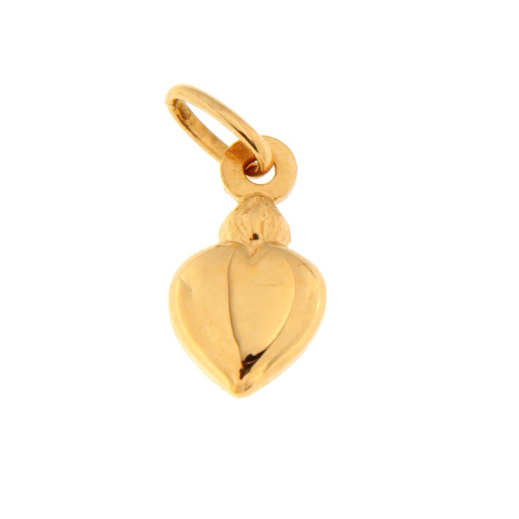 Ciondolo Cuore Mini con Corona