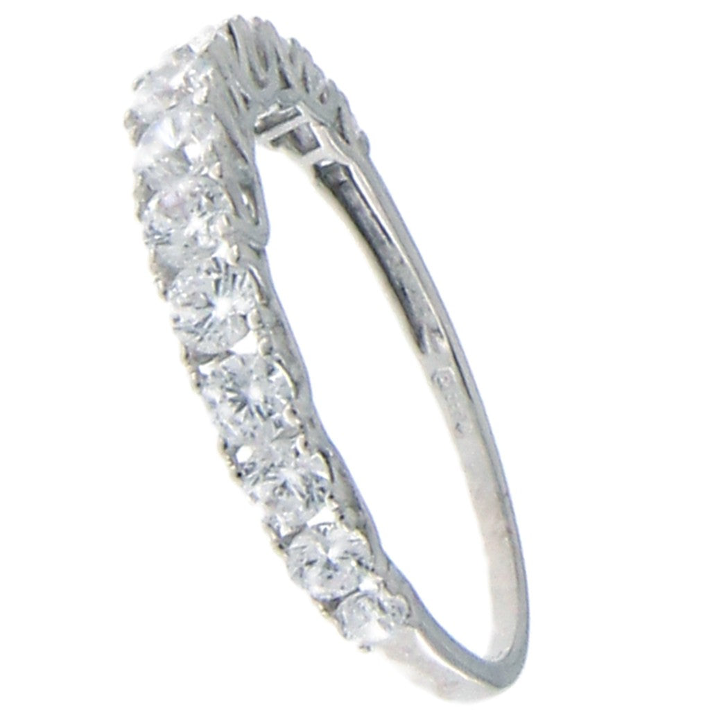 Anello Riviera Zirconi