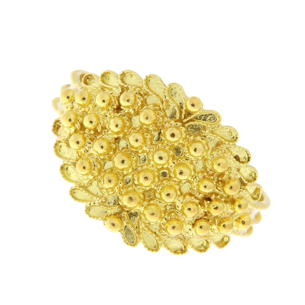 Anello Fede Sarda Campidanese a 4 File