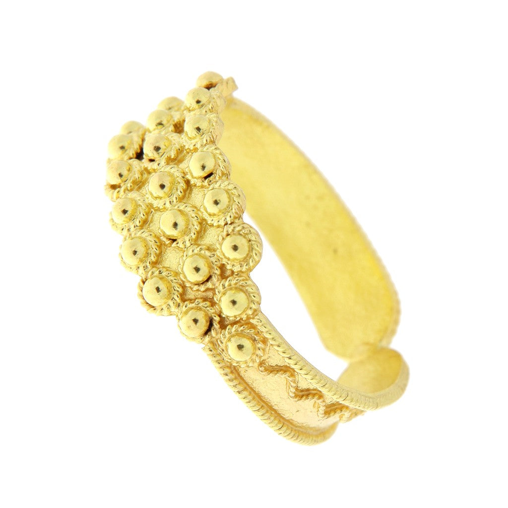 Anello Fede Sarda Campidanese a 3 File