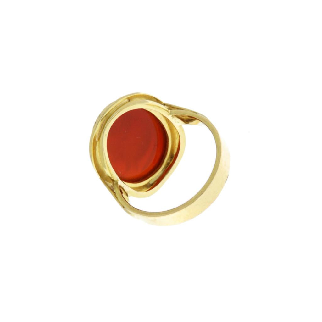 Anello Cammeo Rosso