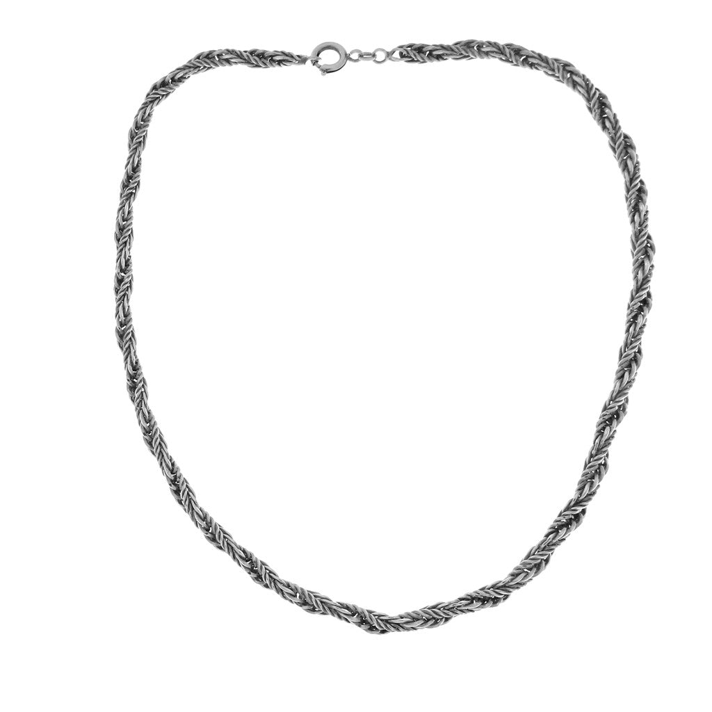 Collana in Argento: Collier Coda di Volpe Girocollo