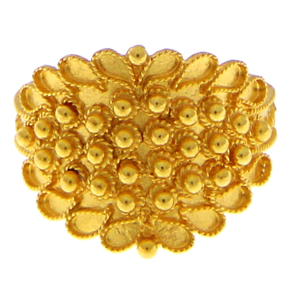 Anello Fede Sarda Campidanese a 3 File