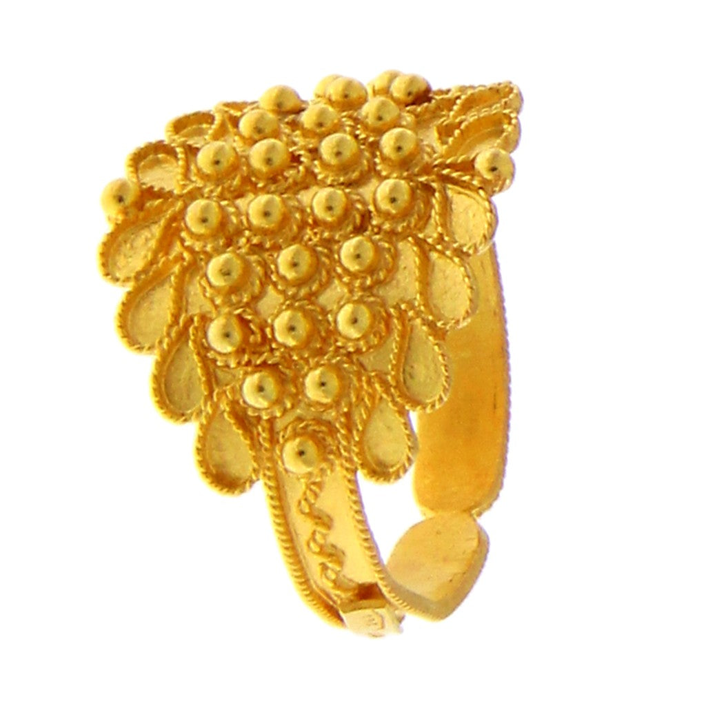 Anello Fede Sarda Campidanese a 3 File