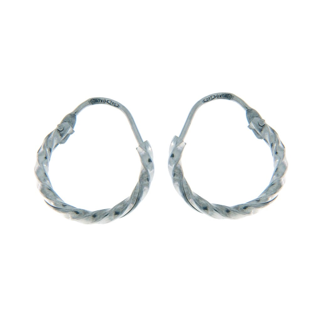 Orecchini a Cerchio Torchon