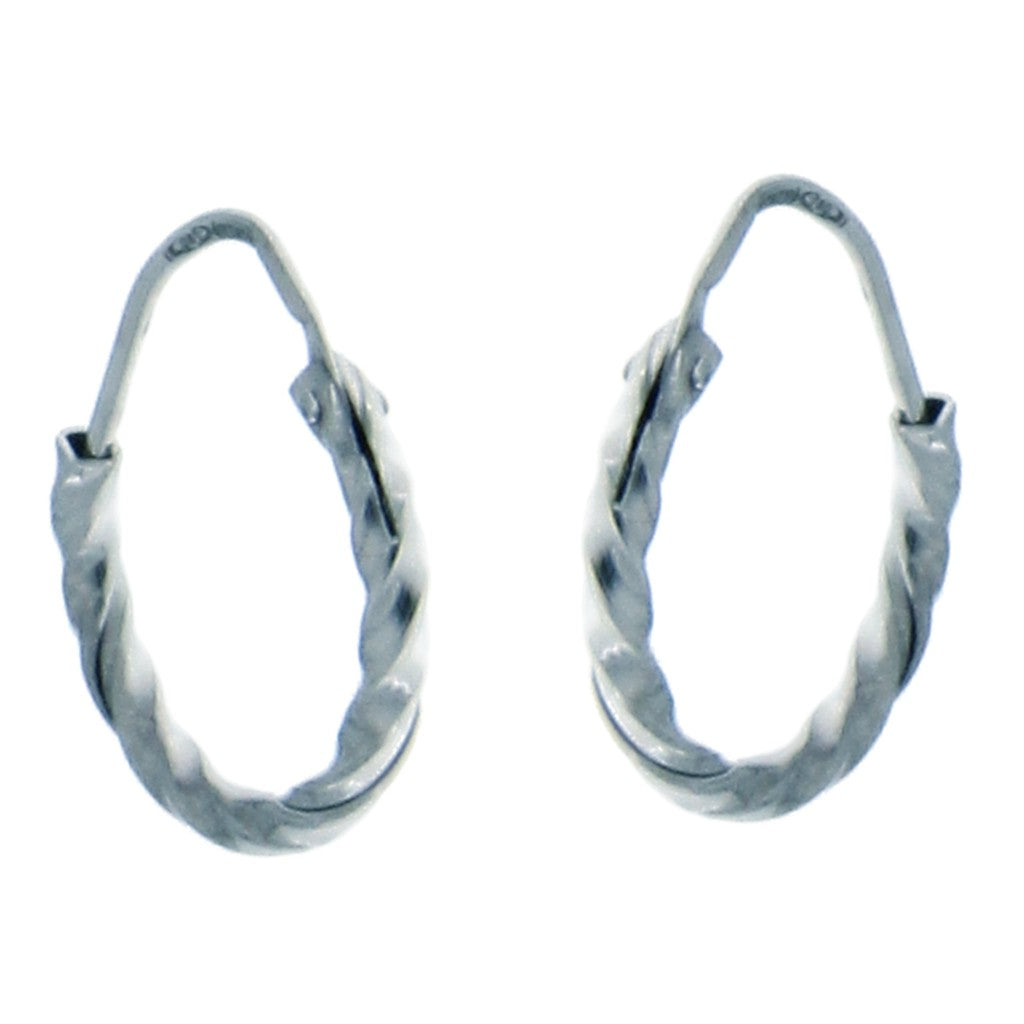 Orecchini a Cerchio Torchon