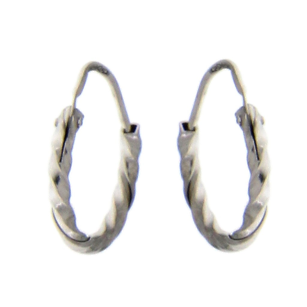 Orecchini a Cerchio Torchon