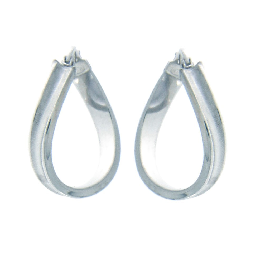 Orecchini a Cerchio Ondulati