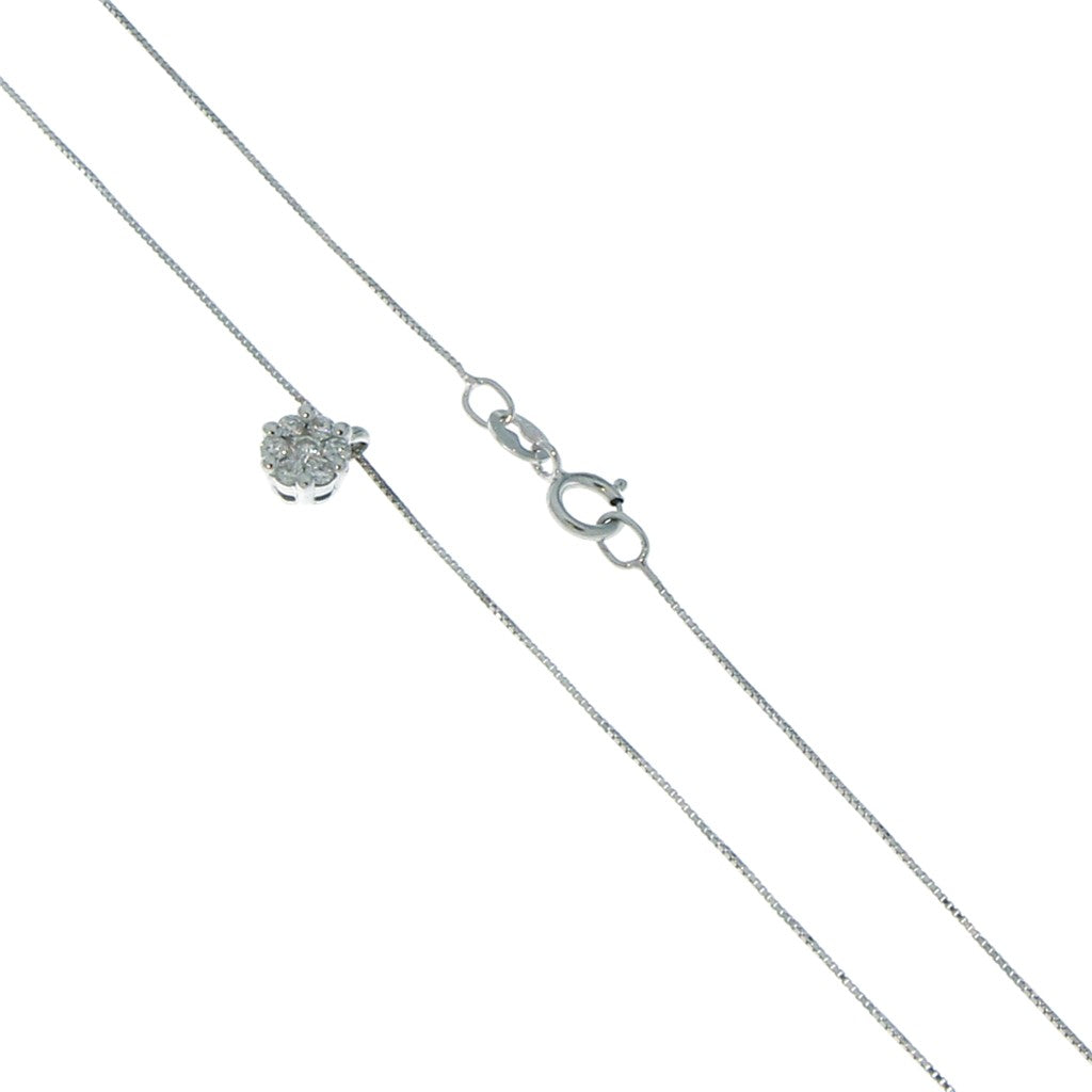 Collana Venetina con Fiore di Diamanti