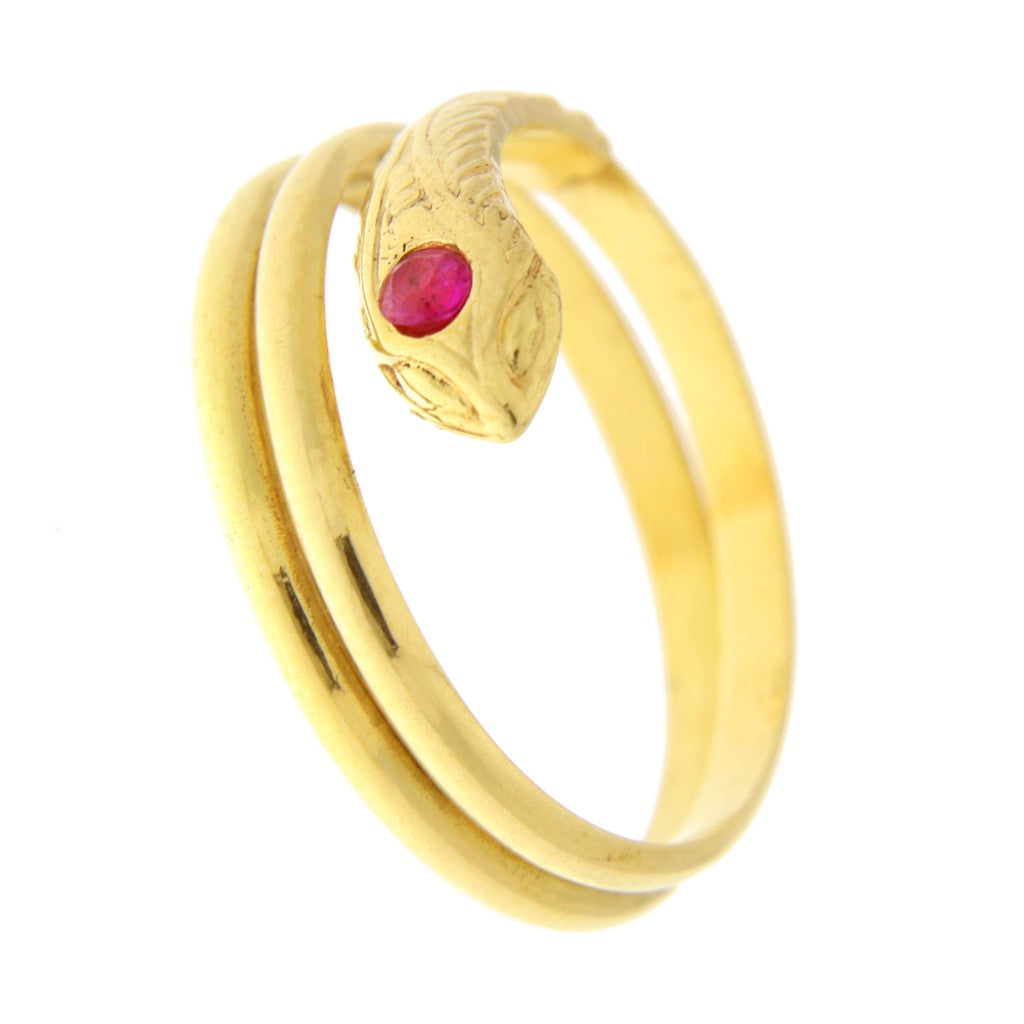 Anello Serpentina a 2 giri