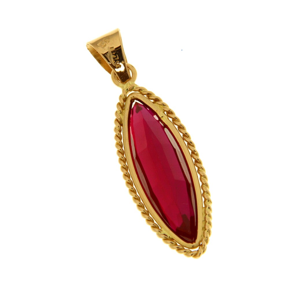 Ciondolo Pietra Rossa