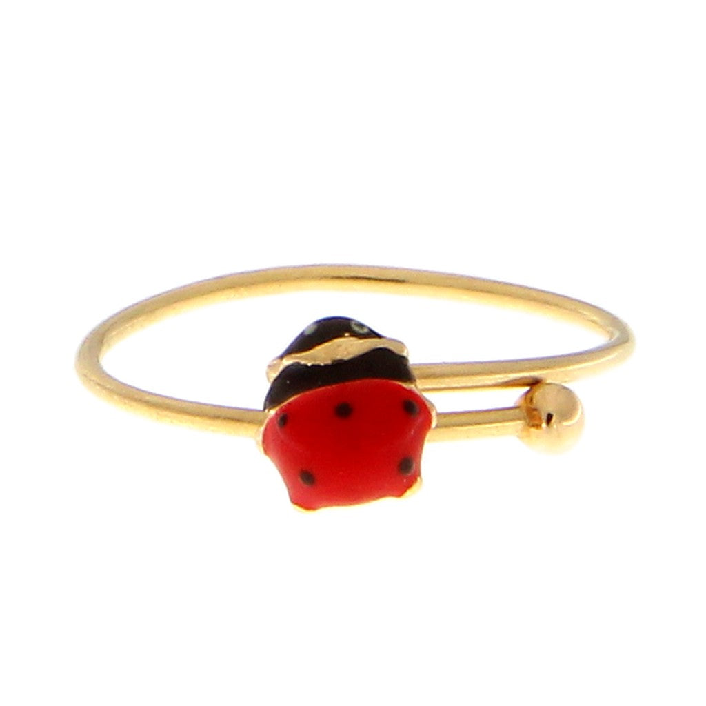 Anello con Coccinella