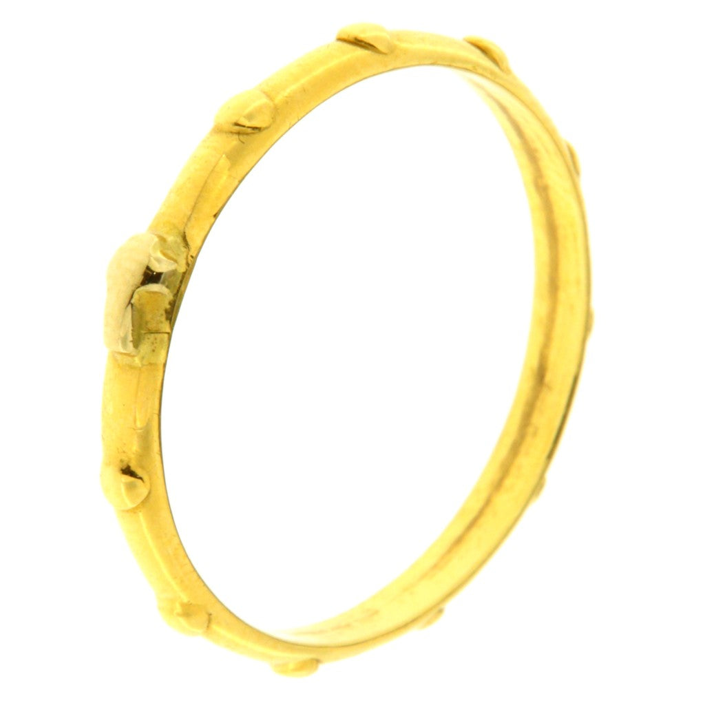 Anello Rosario Sottile