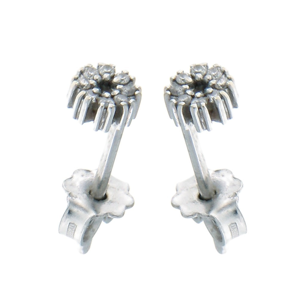 Orecchini a Fiore Stilizzato