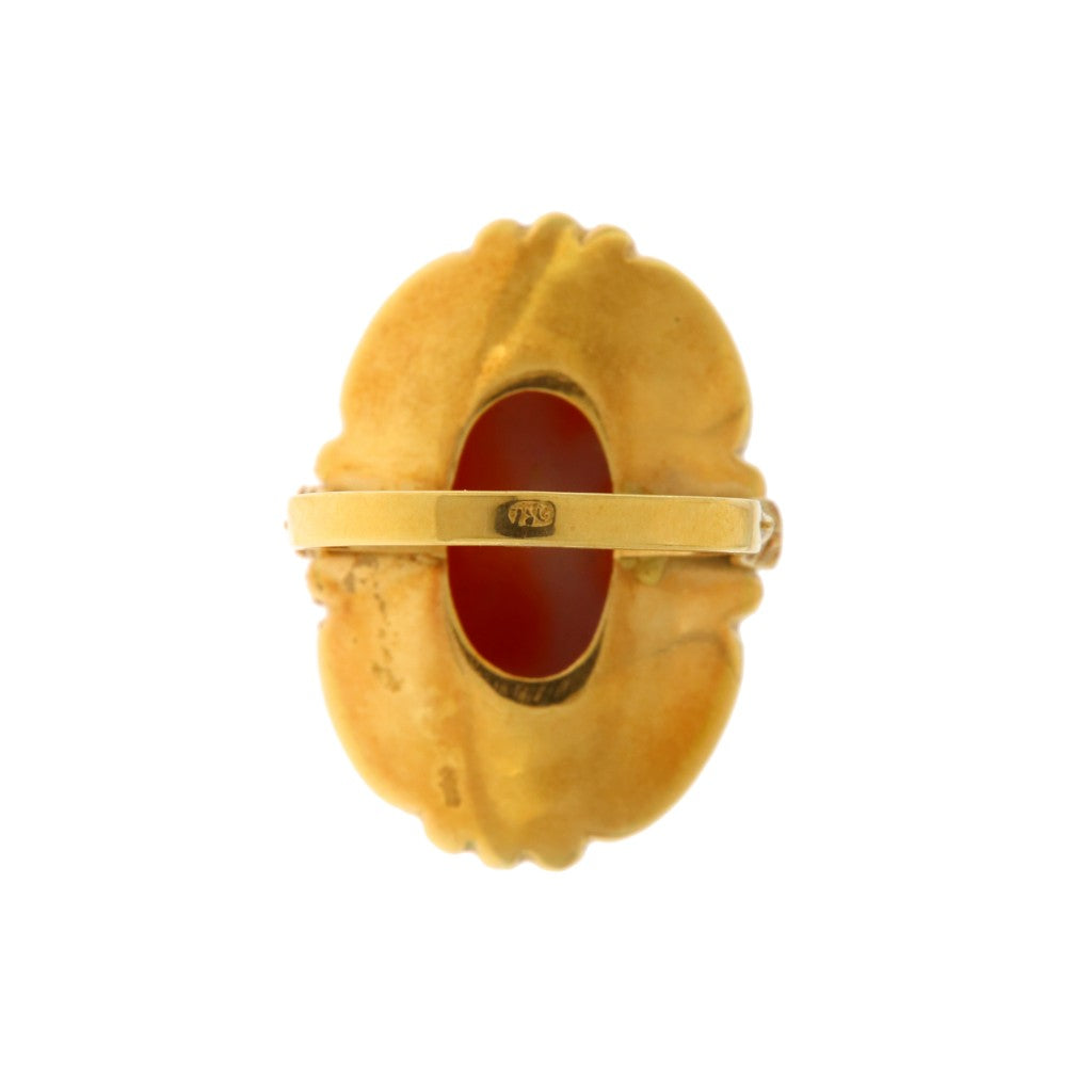 Anello Cammeo Rosa anni '50 (articolo non in saldo)